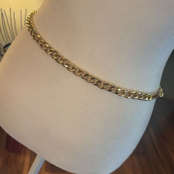 Jones New York Logo Gold Chain Belt main image 2